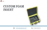 Foam inserts for boxes available in all Sizes & Shapes USA