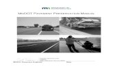 MNDOT PAVEMENT PRESERVATION MANUAL ... pavement construction history, pavement performance data, pavement