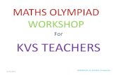 For KVS TEACHERS - WordPress.com · The required number is H.C.F of 384, 528, 144. The H.C.F is 48. The required number here is 48. There are 9 numbers between 10 and Q16.How many
