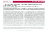 The high-throughput highway to computational materials designmozheyang.top/documents/curtarolo2013.pdf · Thus, in the past decade computational HT materi - als research has emerged3,6–16