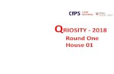QRIOSITY - 2018 Round One House 01 - CfPS COURSEWEB · Carlill v Carbolic Smoke Ball : 1. Said that a display of goods can be an offer 2. Said that an advertisement can be an offer