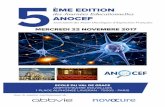 Flyer JE ANOCEF 2017 v2017 11 21 - Medicongres.net · Modérateurs : Elodie Vauléon (Rennes), Guido Ahle (Colmar) > Prédisposition génétique 9H55 - 10H00 10H00 - 10H30 Maxime