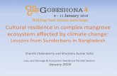 Cultural resilience in complex mangrove ecosystem affected ...gobeshona.net/wp-content/uploads/2018/01/2.Dr_.Shamik-Dr...2018/01/02  · Cultural resilience in complex mangrove ecosystem