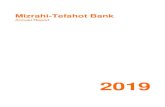 Mizrahi-Tefahot Bank...Bank has achieved the targets of the 2017-2021 strategic plan – two years ahead of time. Thus, inter alia, return on equity in 2019 was at 11.9%, compared