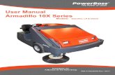 User Manual Armadillo 10X Series - PowerBosspowerboss.com/wp-content/uploads/2015/11/4100046UM... · Sales Rep.: _____ Date of Install: _____ All information contained in this catalog