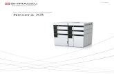C196-E082D Nexera XR - Shimadzu...The next milestone in the evolution of liquid chromatography, the Nexera XR promises to become an indispensable tool in laboratories in a variety