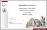 Neptun Education System - Eötvös Loránd University€¦ · The Neptun Education System is the electronic system at ELTE which makes the ... full Neptun documentation (guide). Log