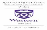 WISE Student Handbook 2019-20academicsupport.uwo.ca/transition_leadership... · Let's you know the registration status, you may only register in courses listed as “Not Full” 7