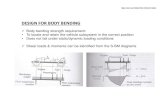 DESIGN FOR BODY BENDING - Universiti Teknologi Malaysiaarahim/L4-BODY BENDING [Compatibility...DESIGN FOR BODY BENDING Example 5 Consider the seat mount system consisting of a beam