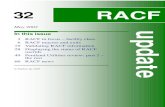 RACF May 2003 - nigelpentlandRACF macros and exits. This article is intended for systems programmers and software developers who require some basic knowledge of RACF macros and exits.