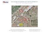 SAN MARCOS PAPER LOT DEVELOPMENT · 2019. 2. 12. · SAN MARCOS PAPER LOT DEVELOPMENT Rare 40' Lot Opportunity First American Commercial Property Group. 18618 Tuscany Stone, Ste.