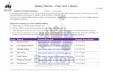 Weekly Planner Prep Term 4 Week 1 · 2020. 10. 4. · Weekly Planner – Prep Term 4 Week 1 1/10/2020 Z:\Staff\Administration\!COVID-19 Preparations\Remote learning #2\Term 4\Week