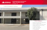 CLASS A INDUSTRIAL FOR SUBLEASE 10947 Pendleton Street · 2019. 3. 25. · v Los Angeles, CA. CLASS A INDUSTRIAL FOR SUBLEASE. 10947 Pendleton Street. Property Highlights • Premier