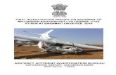 FINAL INVESTIGATION REPORT ON ACCIDENT TO M/s CARVER ...aaib.gov.in/Reports/2019/Accident/Accepted Report VT-RDX.pdf · Aircraft Accident Investigation Bureau, India ADC Air Defence
