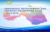 PROVINCIAL DEVELOPMENT AND PHYSICAL · Contents Bukidnon Provincial Development and Physical Framework Plan 2014-2019 Page I. 1INTRODUCTION 1.1 Background 1 1.2 Political History