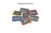 Negotiation - docenti.luiss.itdocenti.luiss.it/protected-uploads/826/2017/10/... · Diplomatic momentum Packaging agreements Following up . Prenegotiation Definition 2 contending