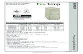 95.5 AFUE GAS FURNACE MULTIPOISE DESIGNecotempac.com/wp-content/uploads/2019/04/WFSR... · PRODUCT SPECIFICATIONS Gas Furnace: WFSR 3 Specifications subject to change without notice.