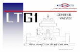 CONTROL VALVES · 2017. 6. 13. · MANLTG01E rev.55 Page 2 Rev.5 May 2014 LTG1 – Control Valve Applicability This instruction manual is applicable for - LTG1 globe valves with standard