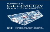 Kiselev's - CIMATSecure Site Kiselev... · Kiselev's GEOMETRY Book PLANIMETRY Adapted from Russian by Alexander Givental. r Published by Sumizdat L 5426 Hillside Avenue, El Cerrito,
