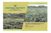 Nutrifeed Annual Report - AICRP-Forage...In fodder prodUctjon potential entries PAC-981 and RBB-I maintained their superiority both for green forage and dhy matter production potential