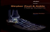 Foot & Ankle Stryker Foot & Ankle Plating Systems · The VariAx 2 screws and instruments follow a comprehensive color-coding scheme whereby the screw anodization color matches the
