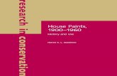 research House Paints, 1900–1960d2aohiyo3d3idm.cloudfront.net/publications/virtuallibrary/9781606060674.pdf · House Paints, 1900–1960 History and Use Harriet A. L. Standeven