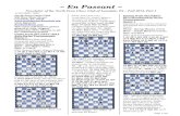En Passant - North Penn Chess Club · (215) 699 Black: not a very good one!) Newsletter of the North Penn Chess Club of Lansdale, PA – Fall 2014, Part 1 E. Olin Mastin, Editor (Cont.