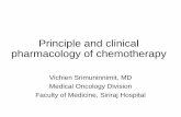 Principle and clinical pharmacology of chemotherapy...Toxicities: mild myelosuppression, stomatitis, diarrhea, hyperpigmentation, hand-foot syndrome Dose modification: CrCl 30-50 ml/min: