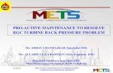 Pro-Active Maintenance to Resolve RGC Turbine Back Pressure … · 2020. 4. 8. · pro-active maintenance to resolve rgc turbine back pressure problem 12/18/2012 introduction to bapco