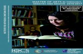 MASTER OF ARTS in ThEOlOgy, MiniSTRy And MiSSiOn 2016-2017€¦ · MASTER OF ARTS. in ThEOlOgy, MiniSTRy And MiSSiOn 2016-2017. CAMBRidgE. in ST i TUTE FOR ORT h O d OX C h R i ST