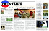 FORSCOM in the news U.S. Army Forces Command FRONTLINE · Army Force cohesion. Units fighting at the NTC are finding the Army’s mobile tactical communications network is providing