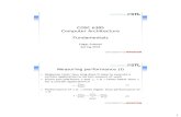 COSC 6385 Computer Architecture Fundamentals - UHgabriel/courses/cosc6385_s18/CA_02_Fundamentals.pdf60% Fraction enhanced: 80% h h h l p n n p (1 ) 1. 4 Amdahl’s Law (IV) 0 2 4 6