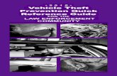 •2015• Vehicle Theft Prevention Quick Reference Guide · lines representing not less than 50 percent of a manufacturer’s production of vehicle lines that were not subject to