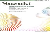 Scanned by CamScanner - THECELLIST.RU€¦ · CELLO PARTS I VOL. 3 Suzuki ENSEMBLES CELLO Volume 3 Second and Third Cello Parts for Suzuki' Cello School Volume 3 Arranged by Rick