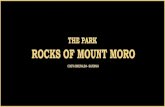 THE PARK ROCKS OF MOUNT MORO COSTA SMERALDA - … · COSTA SMERALDA - SARDINIA . THE PARK "ROCKS OF MOUNT MORO" ha PORTO CERVO LA CUSSOGGHJA ECO PARK 7,11 ha 3 VILLAS 4,45 ha HOTEL