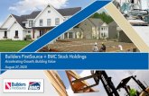 Builders FirstSource + BMC Stock Holdings€¦ · Chad Crow Builders FirstSource President & Chief Executive Officer David Flitman BMC Stock Holdings President & Chief Executive Officer