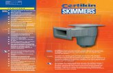 FEATURES - FluidraCertikin’s range of top quality swimming pool equipment is designed for all types of swimming pools. By using only Certikin equipment you will ensure ease of supply