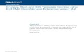 Chassis, Sled, and IOA Template Cloning using Dell EMC … · Technical white paper Technical White paper Chassis, Sled, and IOA Template Cloning using Dell EMC OpenManage Enterprise