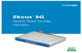Skyus 3GSkyus 3G Verizon Quick Start Guide Contents Overview..... 3 Intended Audience .....