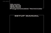 NB-series Programmable Terminals Setup Manualthe applicable PLCs, the registers su pported by PLC, and the list of NB-Designer functions. NB-series Programmable Terminals Setup Manual(V107)