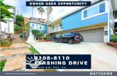 8108-8110 PERSHING DRIVE · 2020. 10. 27. · 8108-8110 Pershing Drive is a 2-unit apartment building located in the heart of Playa Del Rey, CA. This highly desirable location provides