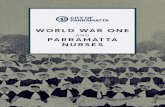 WORLD WAR ONE · World War One: War Chest Society and Red Cross Society, Parramatta 50 World War One: Welcome Home Committee, Parramatta 57 World War One & Peace 60. 4 The City of