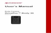 User’s Manual · Record videos in .MOV file format with 10Mbps high video bit rate. Meets U.S. military drop-test standards and IP67 protection (non-submersible). 360° rotatable