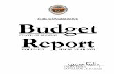 THE GOVERNOR’S Budget · 2/4/2019  · the governor’s budget report _____ laura kelly governor of kansas state of kansas volume 2 fiscal year 2020