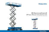 Elevated...GS-2046 GS-2646 GS-3246 GS-4047 GS-2669 DC GS-3369 DC GS-4069 DC Quiet & Emission-Free Electric scissorlifts are quiet and emission-free, an ideal tool for a number of indoor