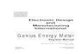 Genius Energy Meterread.pudn.com/downloads195/doc/comm/918677/070512223930.pdfGenius Energy Meter Register Manual Revis i on C Release Date: 12th December 2001 1680-E-05 EDMI Pty Ltd