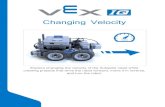 Changing Velocity · 2020. 3. 25. · Changing Velocity VEX IQ Smart Motors can be programmed to spin or drive at many different velocities. If you have programmed your robot to drive