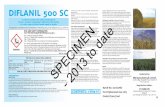 DIFLANIL 500 SC · PCS no. 04358 Crops Maximum single dose Maximum no. of applications Max. total dose Latest timing of application Winter wheat, spring wheat, durum wheat, winter