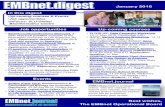 EMBnet.digest January 2016training using the eBioKit via in-country institutional capacity-building workshops and group training workshops at the BecA-ILRI Hub. SGBC is one of the
