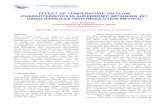 EFFECT OF TEMPERATURE ON FLOW CHARACTERISTICS IN SUPERSONIC … · 2014. 12. 11. · effect of supersonic impinging jet temperature on flow and turbulence characteristics in the jet